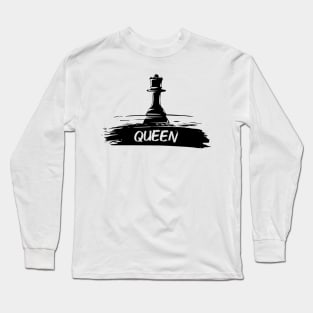 Chess quen Long Sleeve T-Shirt